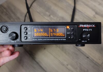 Phenyx PTU -71 Wireless Dual Microphone System
