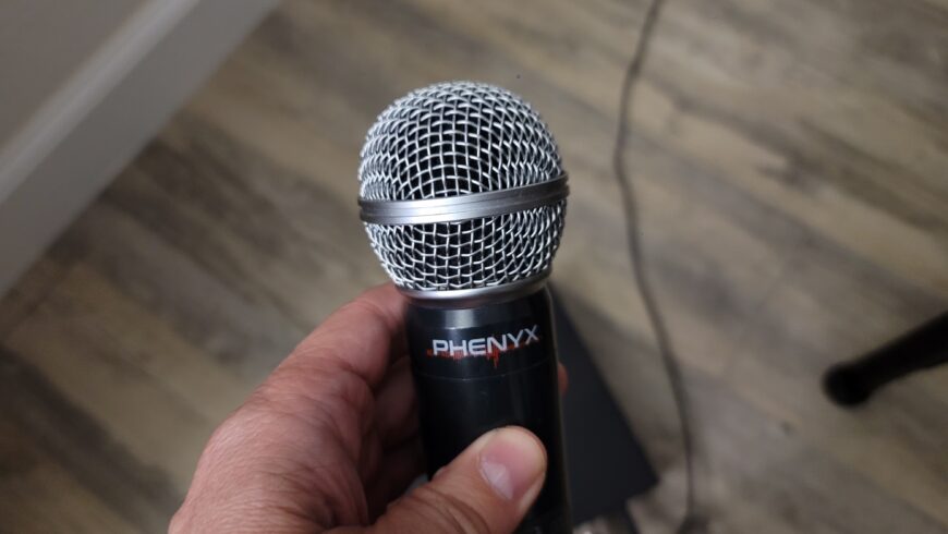 Phenyx PTU -71 Wireless Dual Microphone System